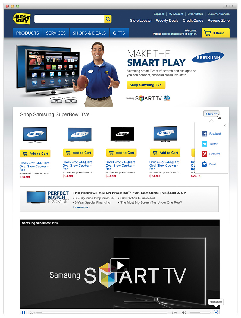 Best Buy - Samsung Store